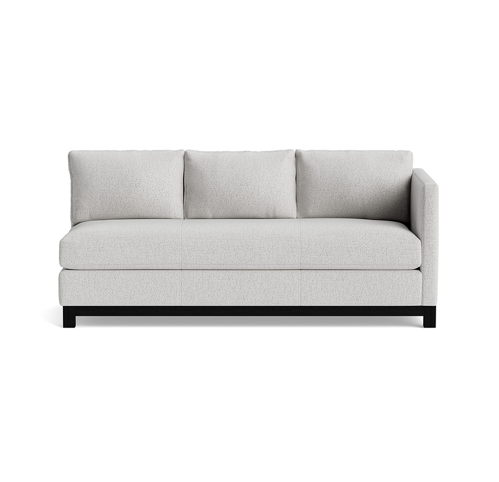 clifton bench right arm sofa