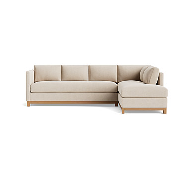 CLIFTON NO WELT RIGHT CHAISE SECTIONAL