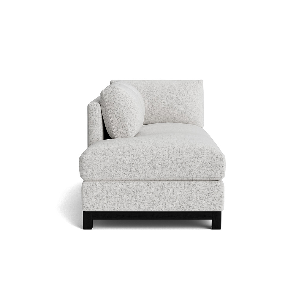 clifton bench left arm chaise