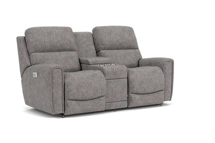 Apollo Dual Power Reclining Console Loveseat by La-Z-Boy placeholder