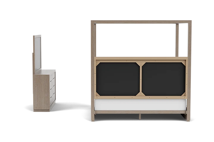 Bella 3-Piece King Canopy Bedroom Set at Gardner White
