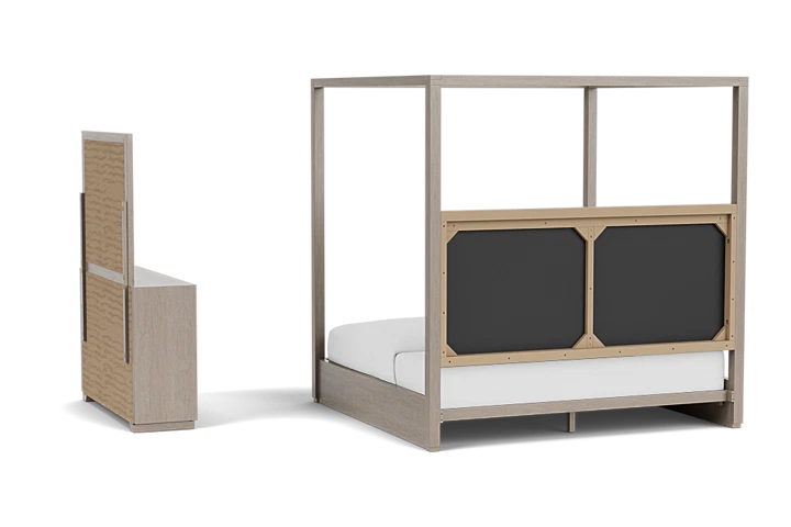 きゃんべる様♥️オーダーページ　フラットポーチ両面パネル7点 Amazon.com: AIKASY Canopy Bed Board with Top and Self