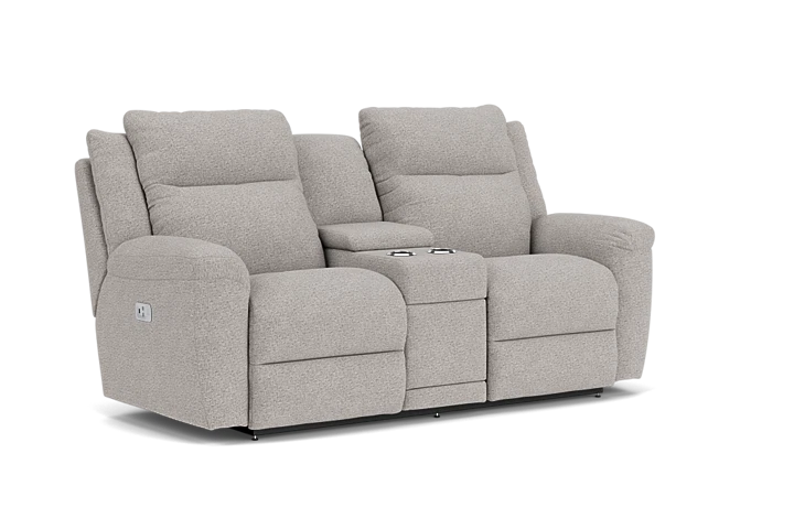 Joel Dual Power Reclining Console Loveseat by La-Z-Boy placeholder