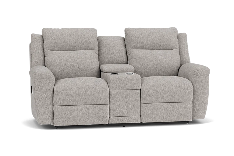 Joel Reclining Console Loveseat by La-Z-Boy at Gardner White Joel Reclining Console Loveseat by La-Z-Boy at Gardner White
