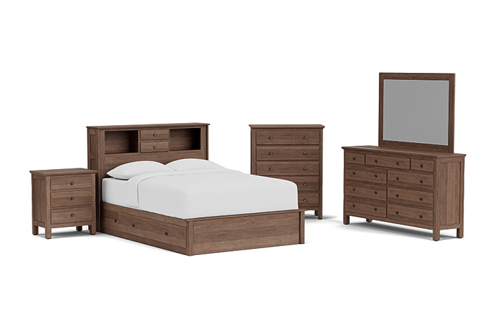 Lewiston 5-Piece Queen Storage Bedroom Set