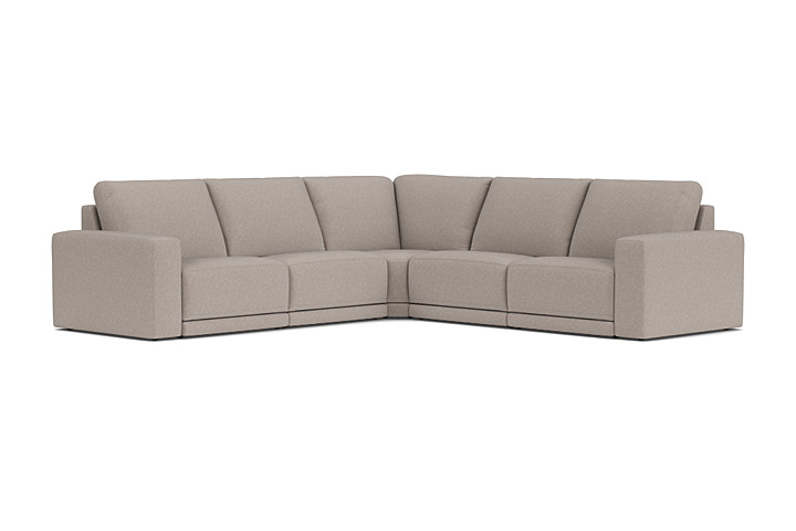 Lux 5-Piece Dual Power Reclining Sectional