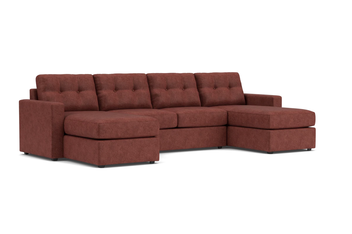 ModularOne Sectional Merlot 3-Piece with Sleeper + Dual Chaises placeholder