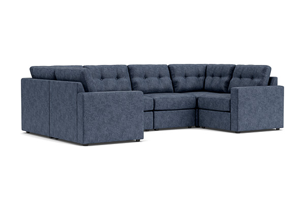 ModularOne Navy 6-Piece Sectional