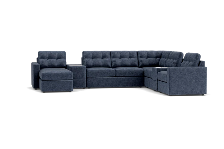 ModularOne Sectional Merlot 8-Piece - Thumbnail 3
