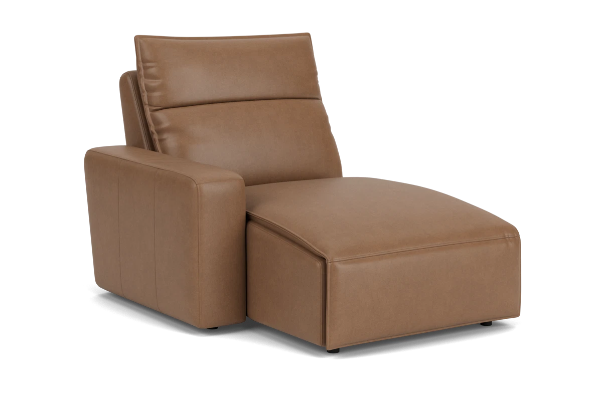 ModularTwo Brown Dual Power Reclining Left Arm Facing Chaise placeholder