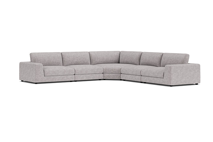ModularThree Grey 5-Piece Sectional