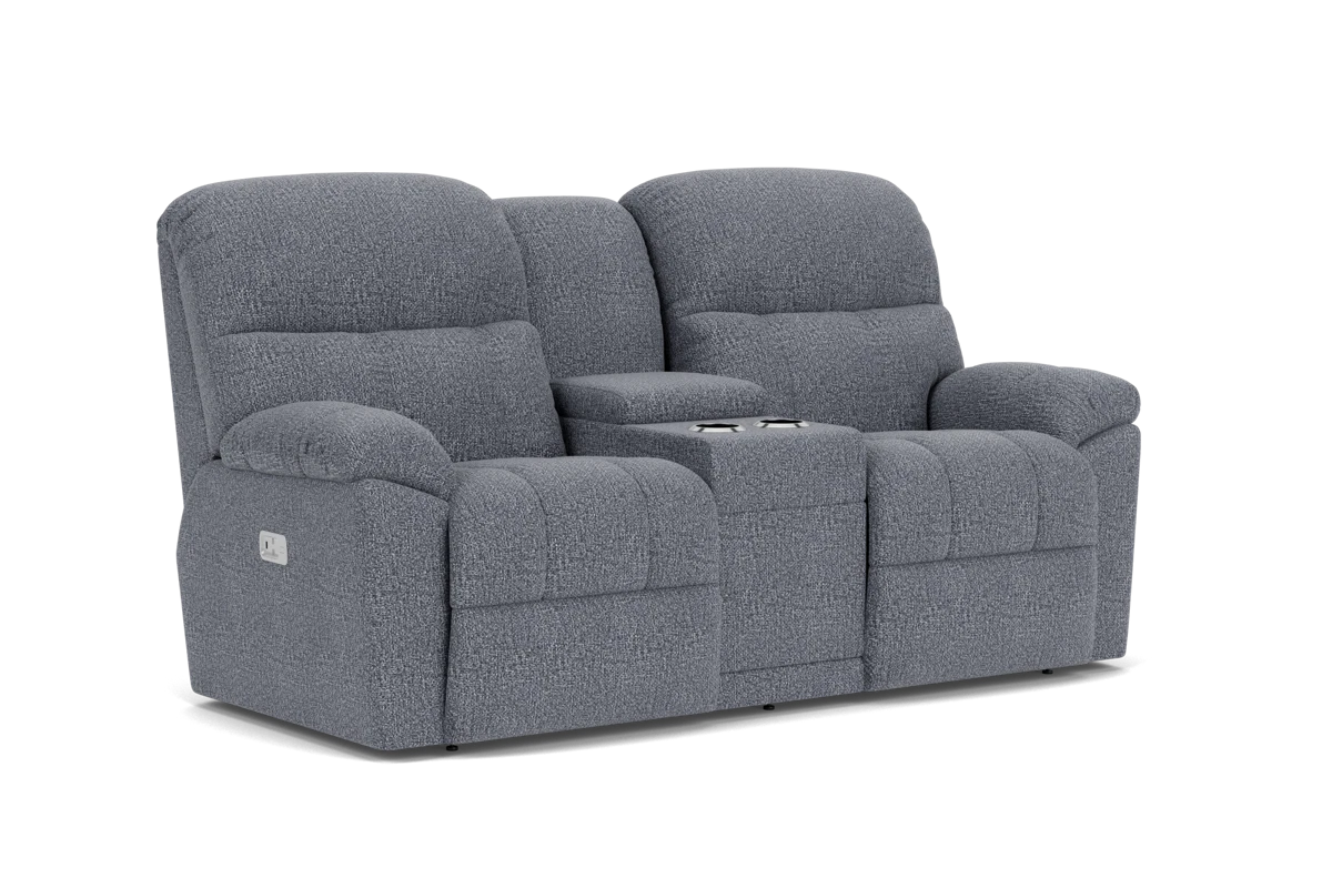 Morrison Eclipse Dual Power Reclining Console Loveseat by La-Z-Boy placeholder