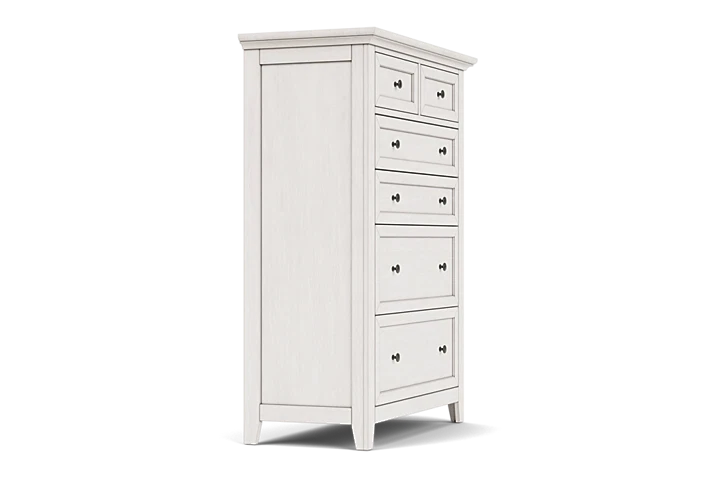 San Mateo White Chest at Gardner White