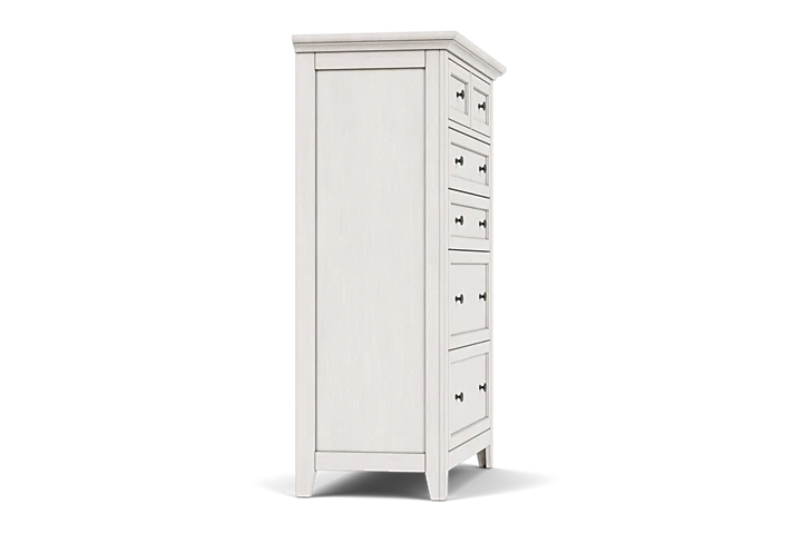 San Mateo White Chest at Gardner White