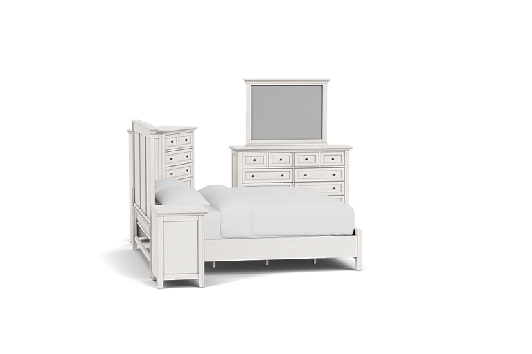 San Mateo 5-Piece White King Bedroom Set at Gardner White San Mateo 5-Piece White King Bedroom Set at Gardner White