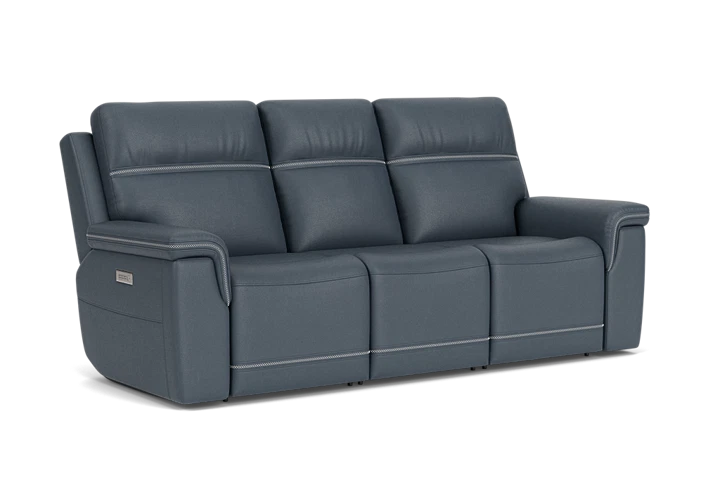 Stephen Leather Triple Power Reclining Sofa placeholder