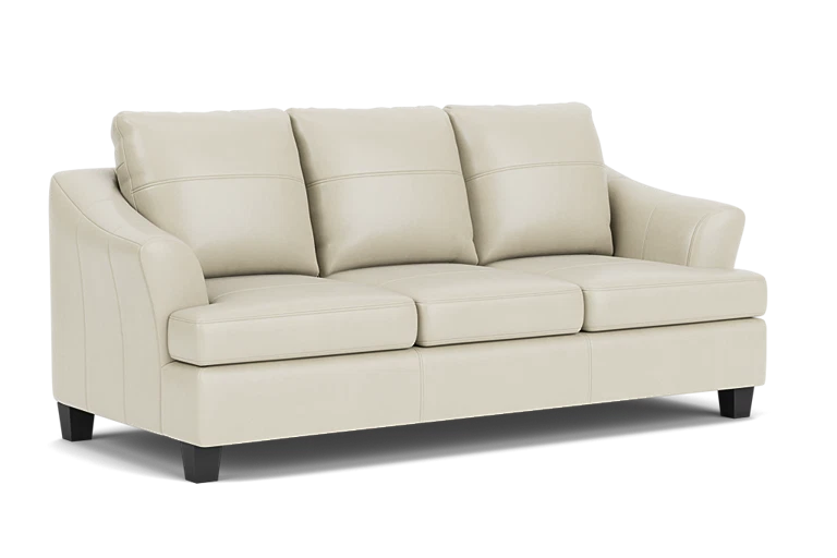 Wells Coconut Leather Sofa at Gardner-White Wells Coconut Leather Sofa at Gardner-White
