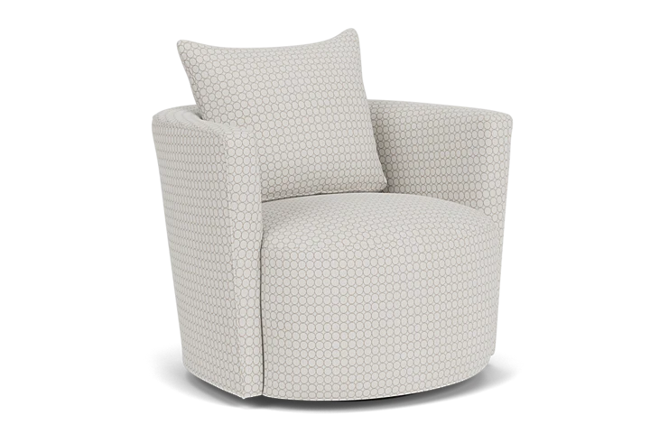 Zephyr Swivel Accent Chair by Jonathan Louis