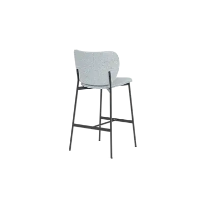 Eve bar stool - black frame