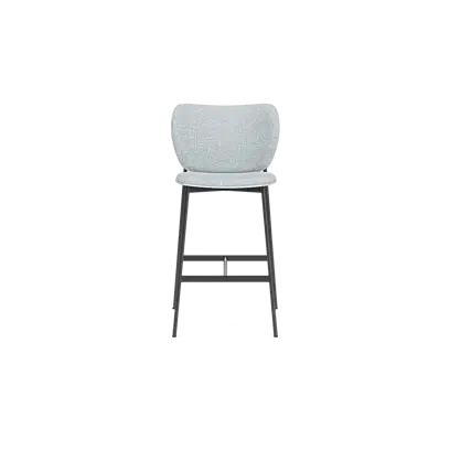 Eve bar stool - black frame