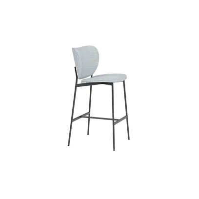 Eve bar stool - black frame