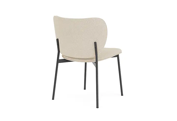 Eve eetkamerstoel - zwart frame