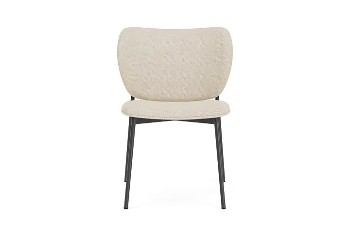 Eve eetkamerstoel - zwart frame