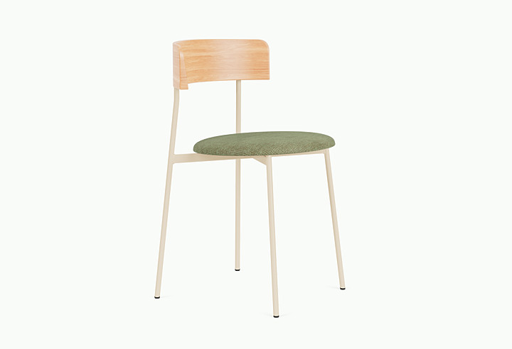 ダイニングチェア fest amsterdam friday bistro chair Friday Dining chair no arms - black frame - black back