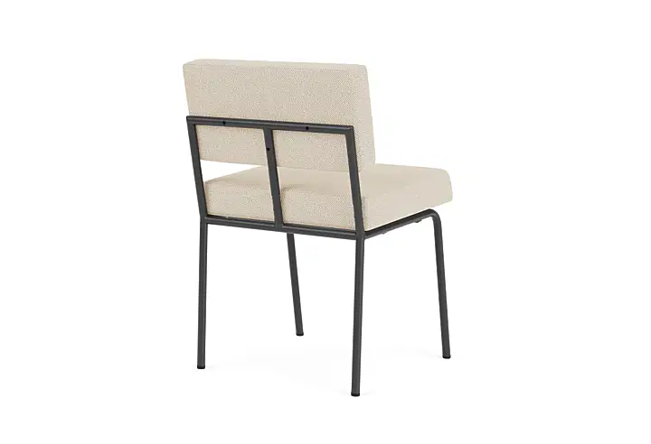 Monday dining chair no arms - sand frame