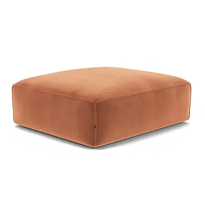 Clay Pouf large