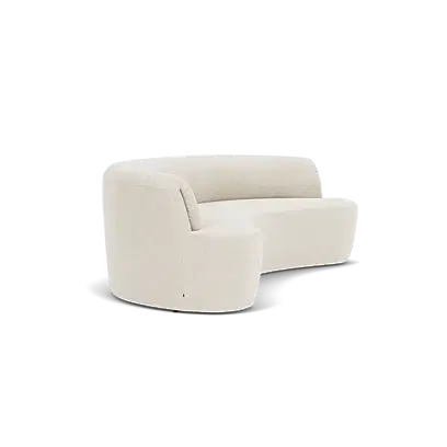 Huf 3-seat Sofa curved