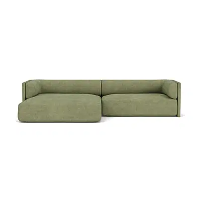 Bolster Corner sofa divan - left