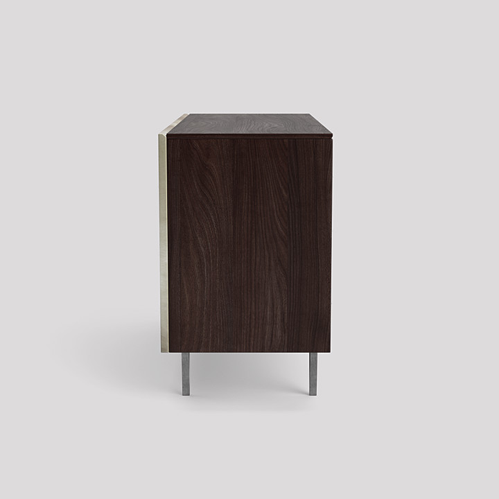 Ziggy Sideboard, Contemporary Style in Silver Swoon