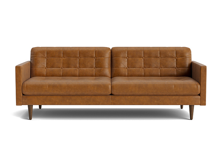 Eliot Leather Sofa - Thumbnail 2