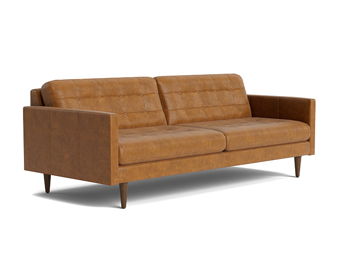 Eliot Leather Sofa - Thumbnail 5
