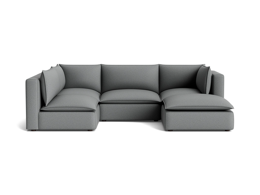 Haine Modular U-Sofa Bumper Sectional