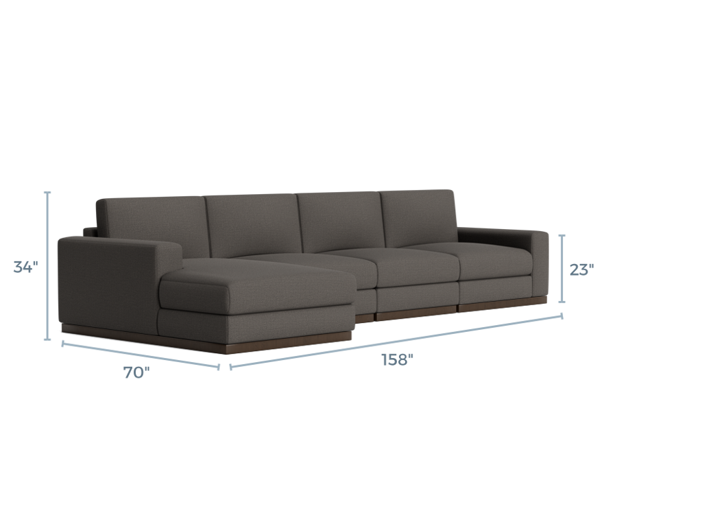 Product dimensions - PSW4