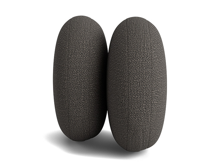 Decorative Round Pillows 16 x 16 (Set of 2)