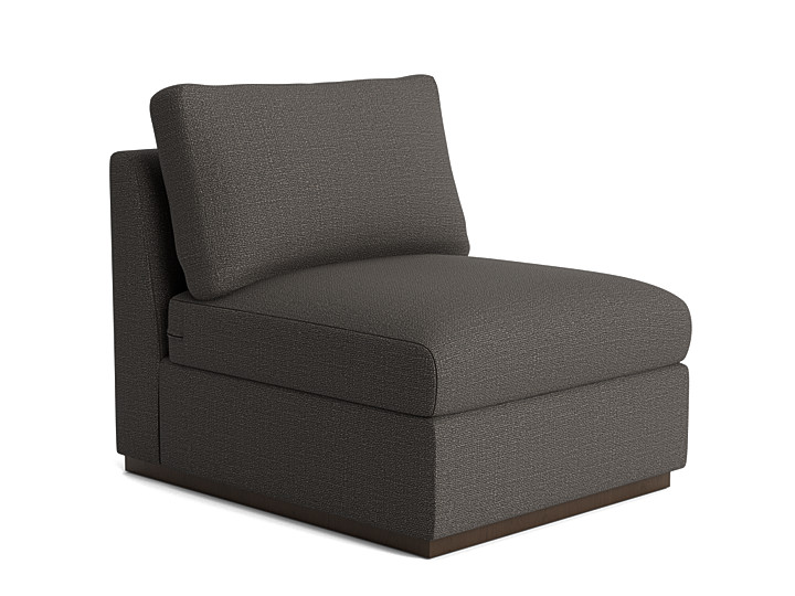 Holt Petite Armless Chair - Thumbnail 4