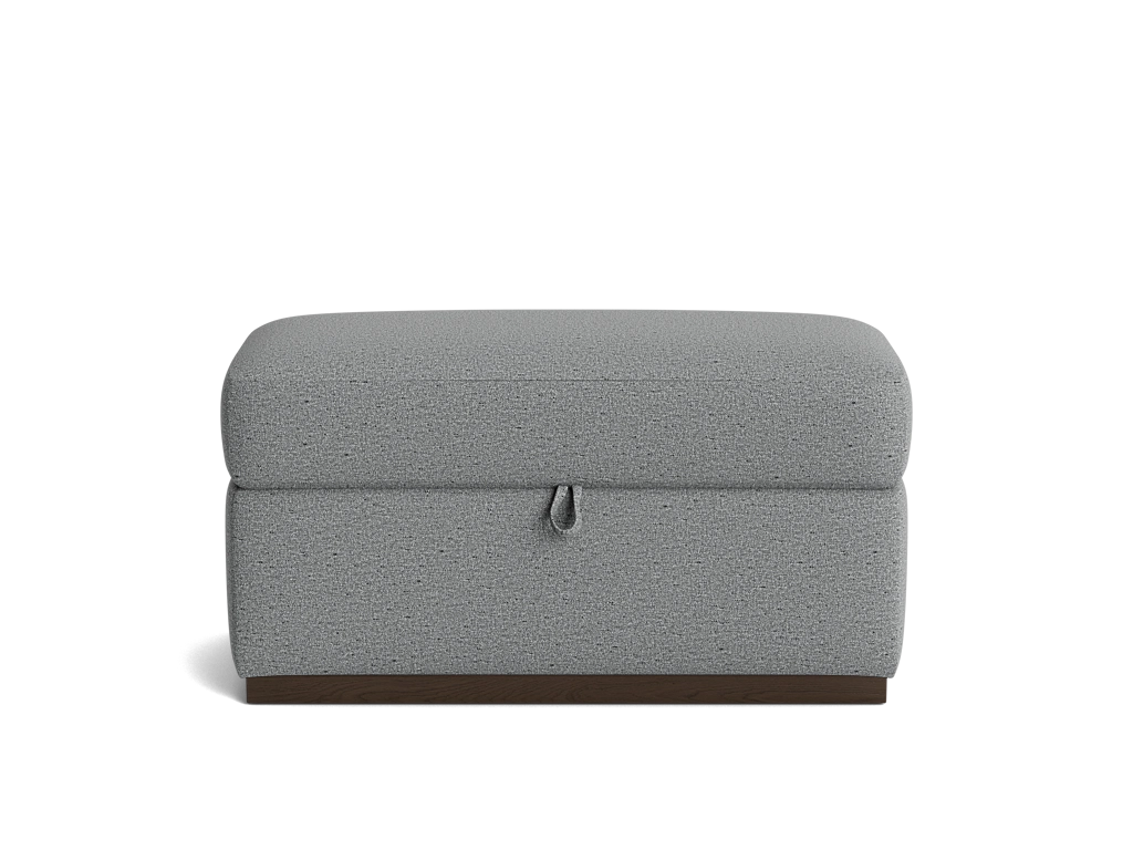 Holt Petite Half Storage Ottoman