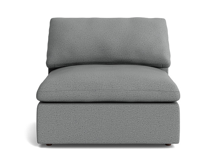 Bryant Slipcovered Armless Chair - Thumbnail 4