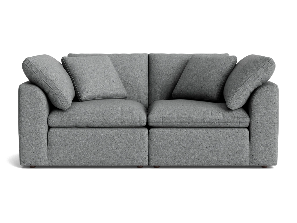 Bryant Slipcovered Modular Loveseat