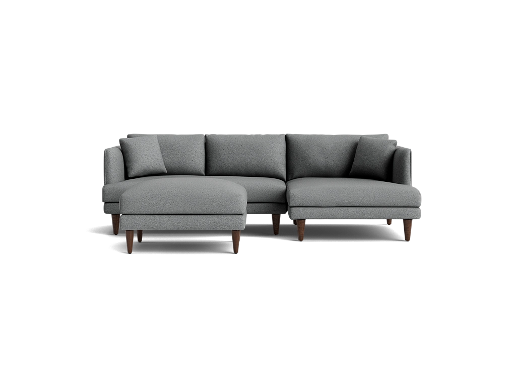 Lewis Sectional & Ottoman