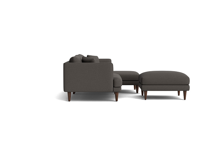 Lewis Sectional & Ottoman