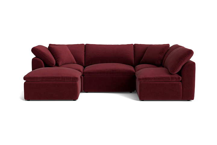 Bryant Petite Modular U-Sofa Bumper Sectional