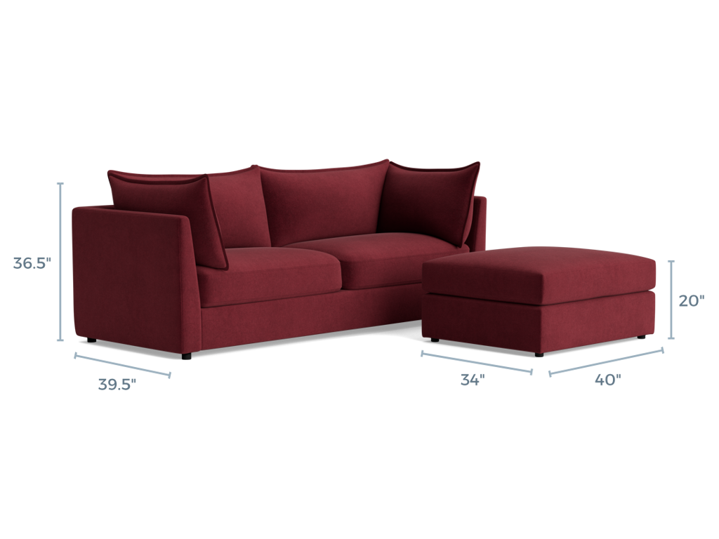 Product dimensions - R76F