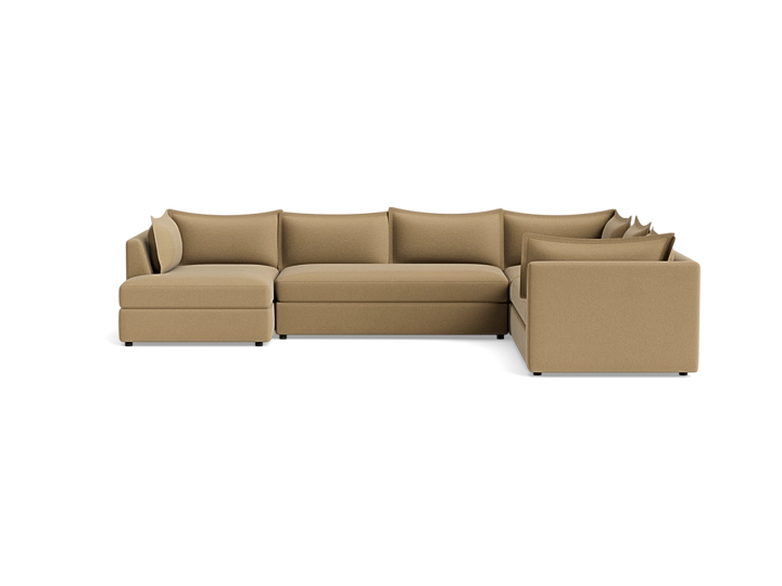 Wilder U-Sofa Bumper Sectional