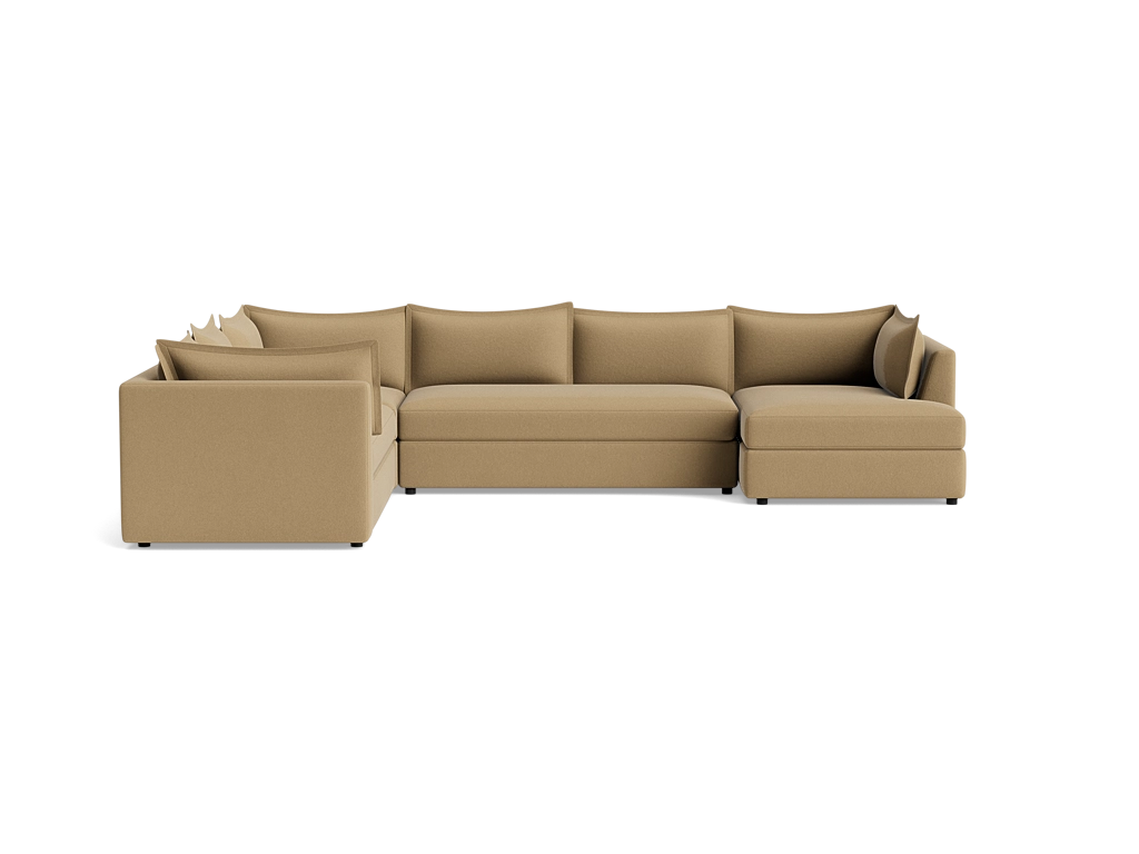 Wilder U-Sofa Bumper Sectional