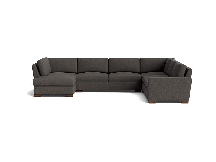 Anton U-Sofa Bumper Sectional - Thumbnail 3