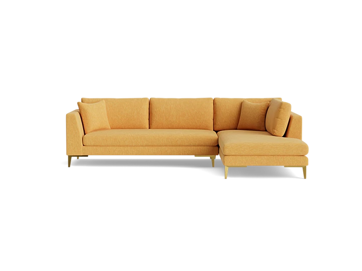 Ainsley Sectional with Bumper - Thumbnail 5